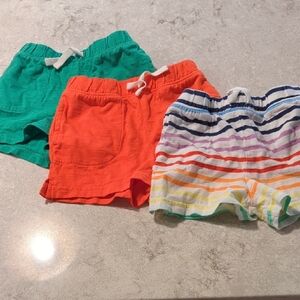 Colorful Kids Shorts Set